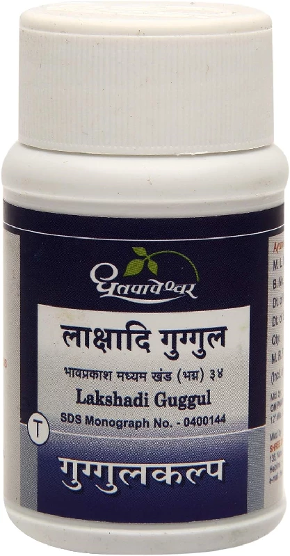 Dhootapapeshwar Lakshadi Guggul, 60 Tablets-1.webp
